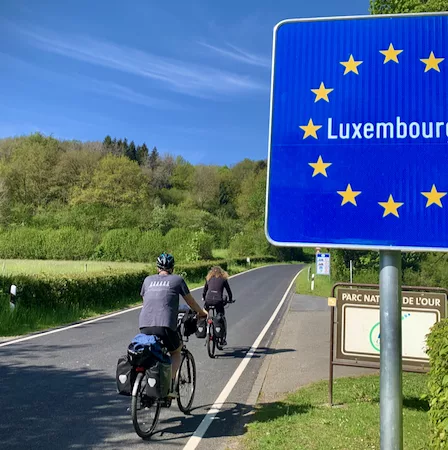 Fietsen naar Luxemburg