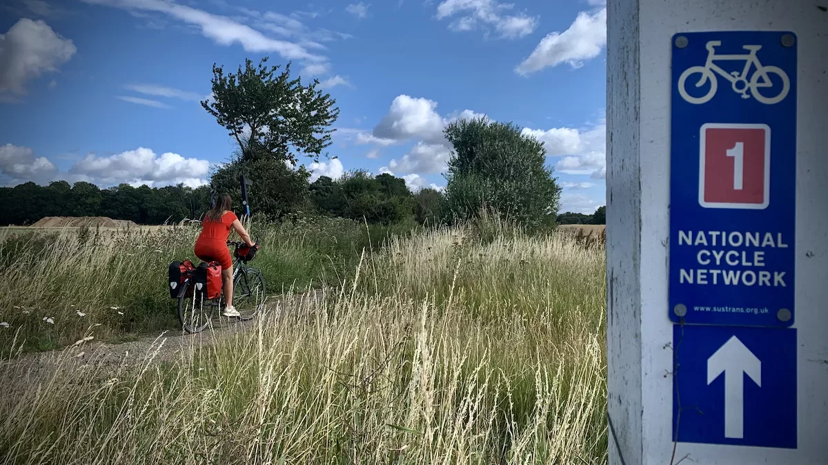 Fietsen naar Londen