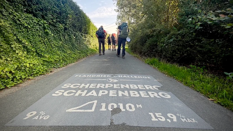tweedaagse hike Vlaamse Ardennen